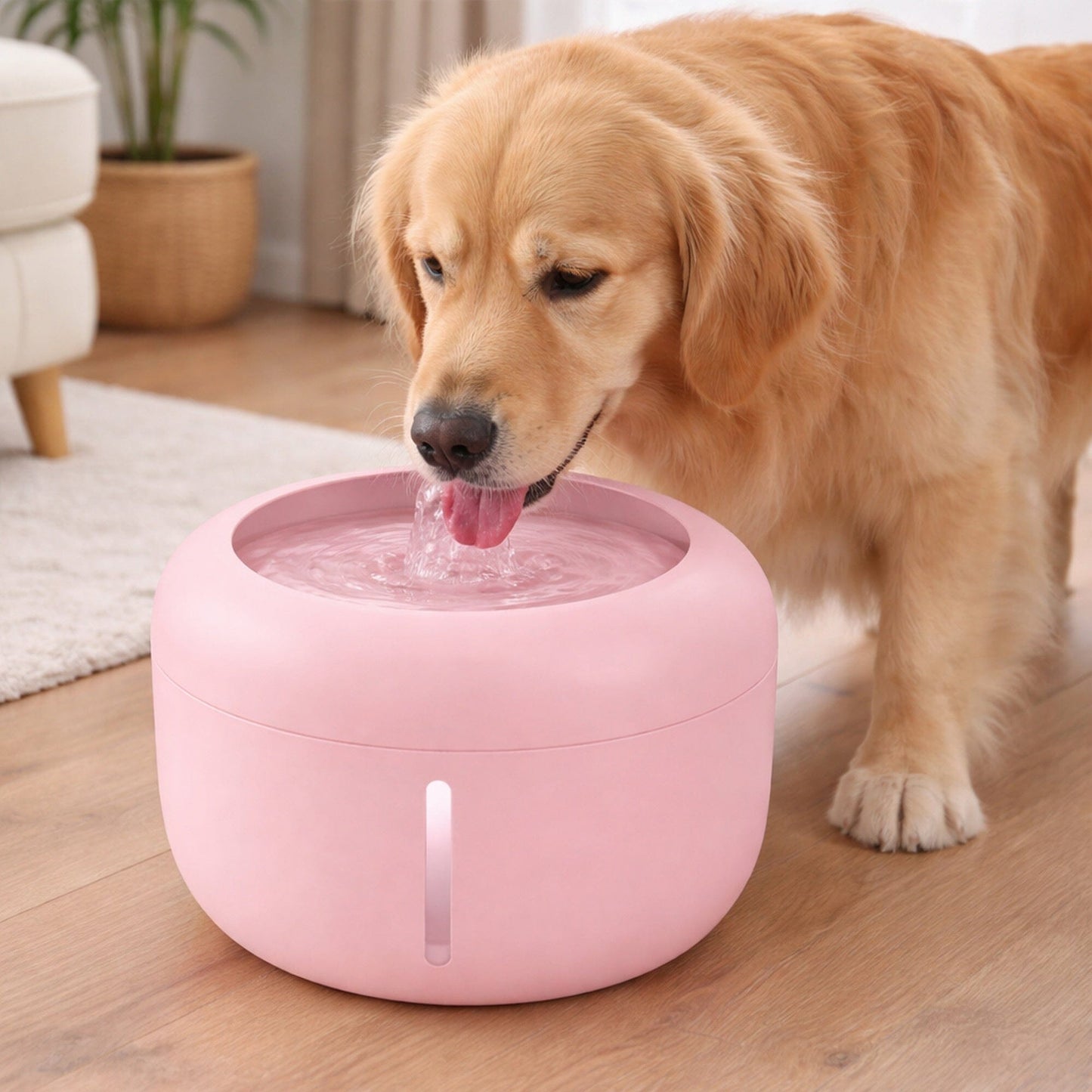 Pet Life ® 'Moda-Pure' Ultra-Quite Filtered Dog and Cat Fountain Waterer